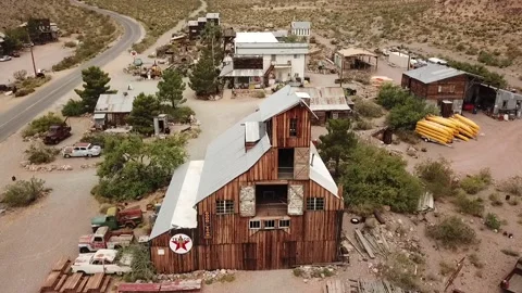 Nelson Ghost Town Nevada Video stock 132607426
