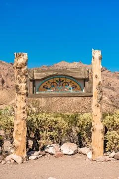The Nelson Ghost Town of Nevada Stock-Fotos