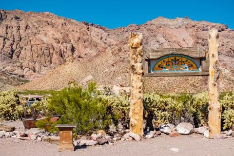 The Nelson Ghost Town of Nevada Foto stock