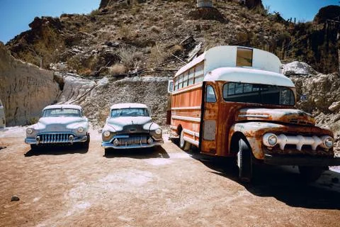 The Nelson Ghost Town of Nevada Foto stock