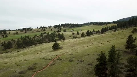 Nelson House 2 | Lyons Colorado | Hall Ranch | 4K Drone Footage Stock Footage 196043434