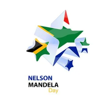Nelson Mandela Day Stock Illustration