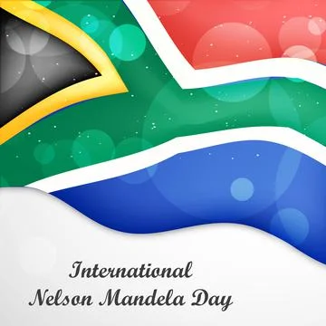 Nelson Mandela Day Illustrazione stock