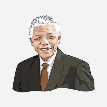 Nelson mandela Stock Illustration