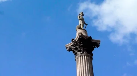 Nelson's Column 스톡 동영상 41610765