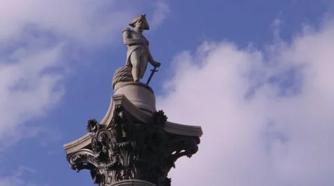 Nelsons Column Stock Footage 68431555