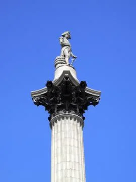 Nelsons Column 스톡 사진