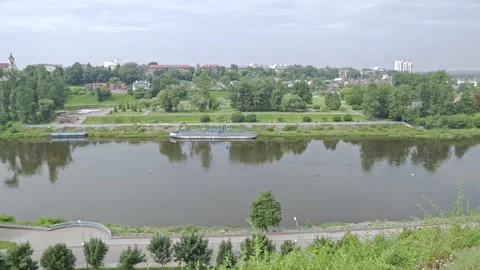 Neman river Stock Footage 162138016