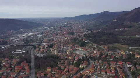 Nembro red zone Stock-Footage 125812262