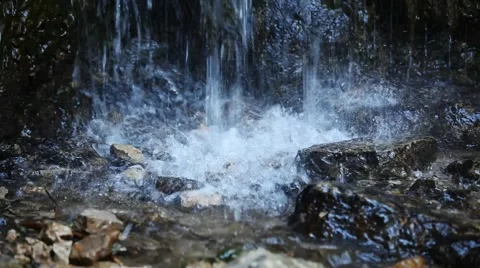 Nemda-waterfall-3 Stock-Footage 6088964