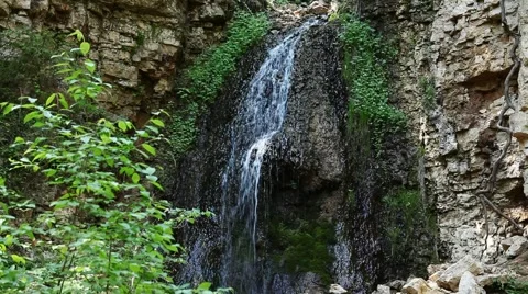 Nemda-waterfall Stock-Footage 6133186