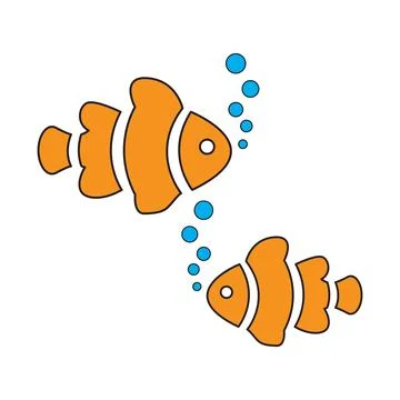 Nemo fish design vector illustration Stock Illustration