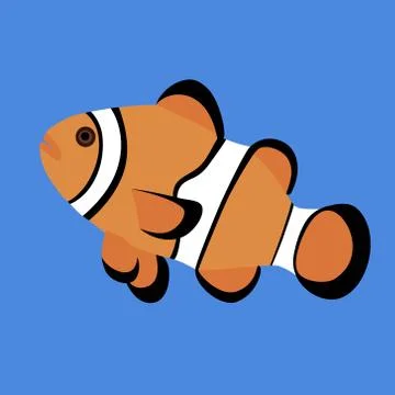 Nemo fish Illustrazione stock