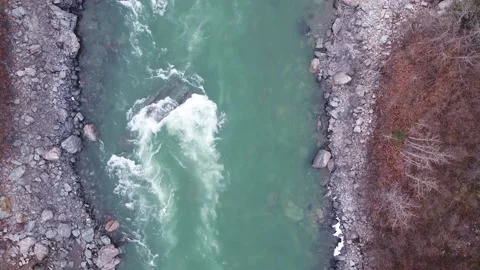 Nenana River Overhead 動画素材 237784002