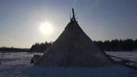 Nenets chum Stock Footage 169424580