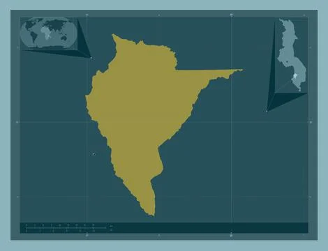 Neno, Malawi. Solid color shape 스톡 일러스트
