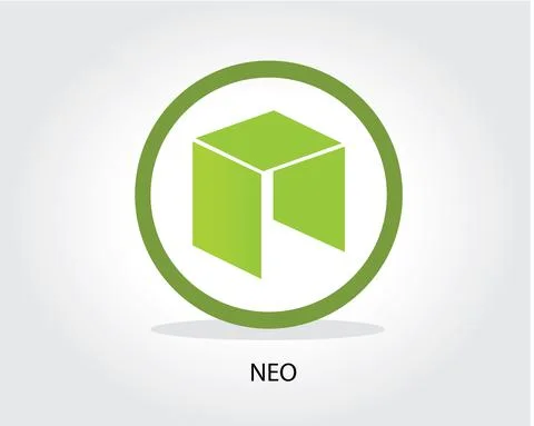 Neo Coin logo cryptocurrency vector illustration Stock Illustration