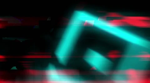 Neo Glitch seamless Loop, VJ background Stock Footage 53211582