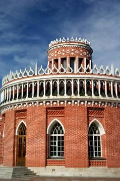 Neo-gothic  architectural style Stock Photos