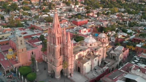 Neo-Gothic cathedral Stock Footage 153515155