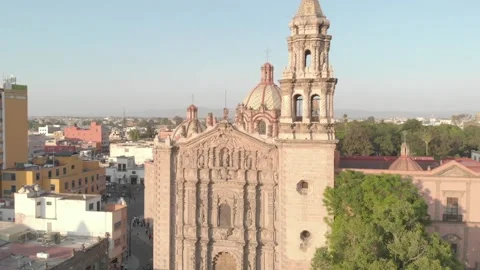 Neo-Hispanic Baroque cathedral Stock Footage 153515171