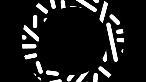 Neo-memphis animated sprinkle pulse02 Video stock 84409339