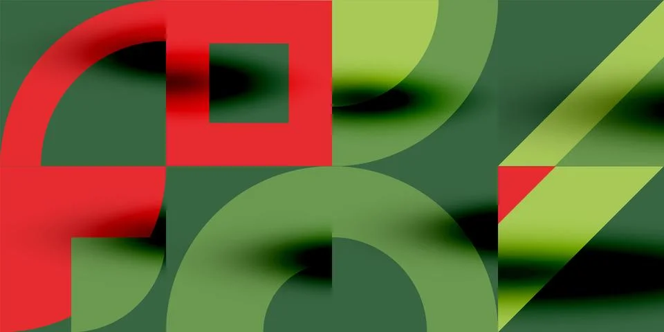 Neo memphis geometric pattern with circles, squares. Pop art abstract background Stock Illustration