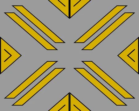 Neo Minimalist Geometric Pattern for Textile and Pattern Design Stock Illustration