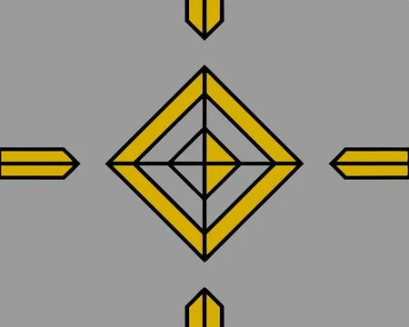 Neo Minimalist Geometric Pattern for Textile and Pattern Design Illustrazione stock