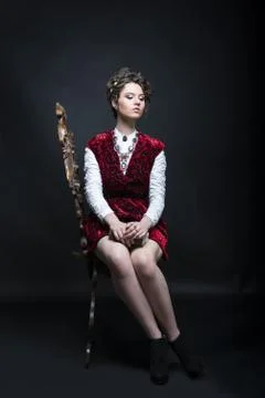 Neo-Victorian model Stock Photos