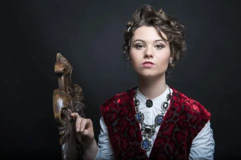Neo-Victorian model Stock Photos
