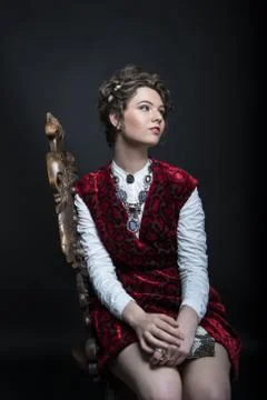 Neo-Victorian model Stock Photos