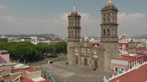 Neoclassical cathedral Stock Footage 153515006