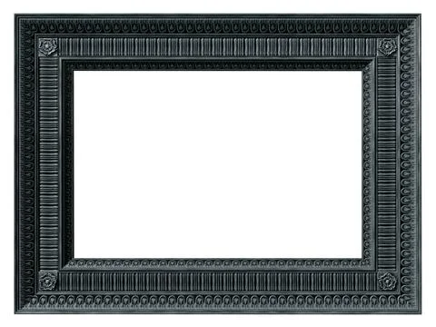 Neoclassical frame Illustration of a neoclassical rectangular picture fram... Fotos de archivo