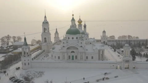 Neoclassical Monastery of St. Jacob Saviour 库存影片 137528907