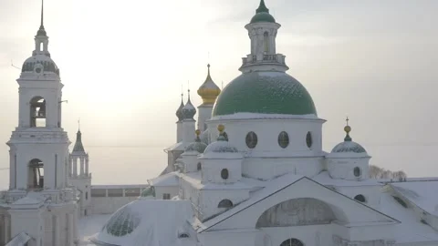 Neoclassical Monastery of St. Jacob Saviour 库存影片 137529368