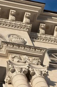 Neoclassicism in architecture 스톡 사진