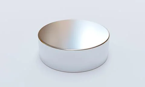 Neodymium magnet Stock Illustration