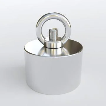 Neodymium magnet Stock Illustration