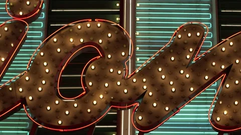 Neon 10 Stock Footage 146760618