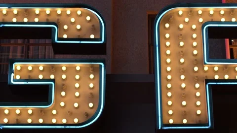 Neon 22 Stock Footage 146761077