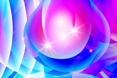 Neon 3d gradient color abstract art wavy background design 스톡 일러스트