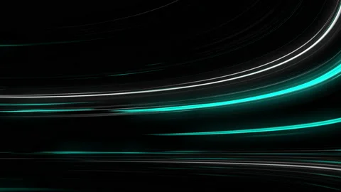 Neon abstract background of green lines. Animation. Stock Footage 130991472