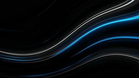 Neon abstract background of green lines. Animation. Stock Footage 130991564