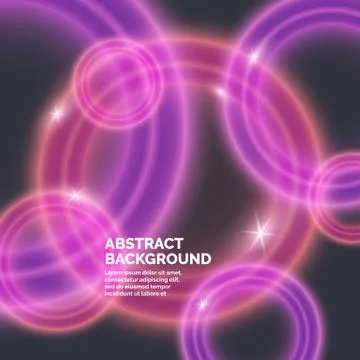 Neon abstract background. Stock Illustration