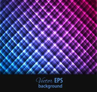 Neon abstract background Stock Illustration