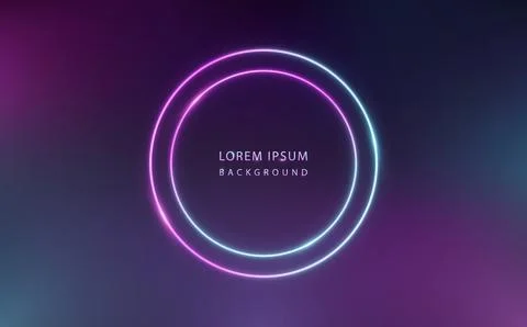 Neon abstract background. Stock Illustration