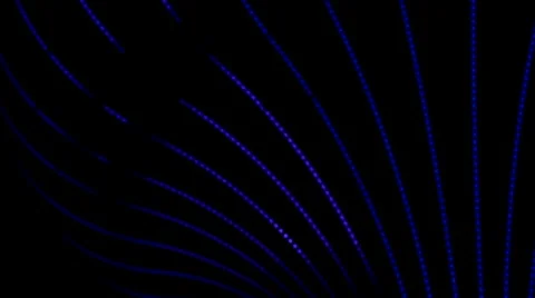 Neon abstract background of lines and bokeh Stock Footage 55399229