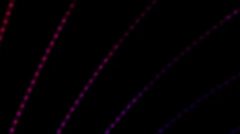 Neon abstract background of lines and bokeh Stock Footage 55399506