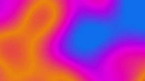 Neon Abstract Blurred Gradient Mesh. 4K 库存影片 304809117